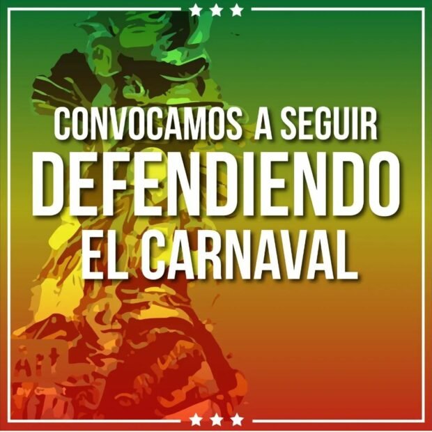 Desde Cachengue y Sudor, murga de arpillera, convocamos a seguir defendiendo el carnaval
